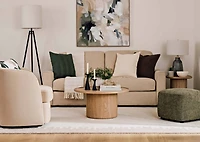 Edgell Cotton Waffle Pillow 20x20 Ivory