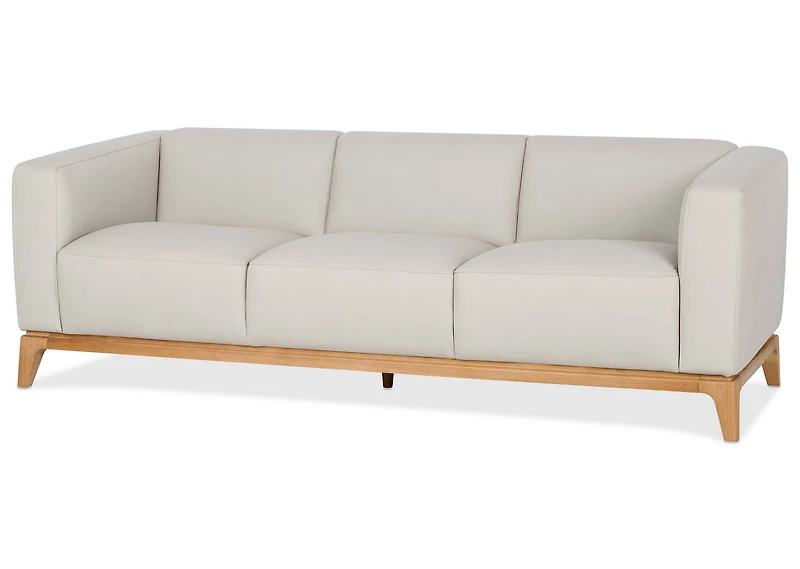 Cowan Leather Sofa -Vana Mist