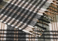 Remi Plaid Throw Multi/Green