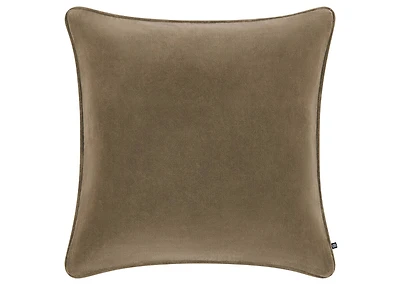 Daria Velvet Pillow 20x20 Mushroom