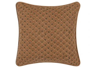 Ruhi Cotton Pillow 20x20 Rust