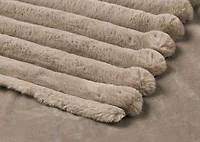 Moritz Faux Fur Throw Ash