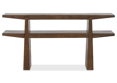 Percival Console Table -Lawson Umber