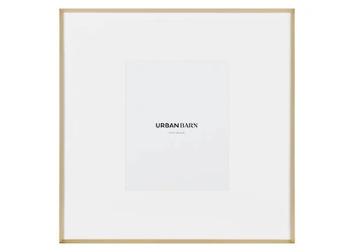 Russo Gallery Frame 11x14 Satin Brass