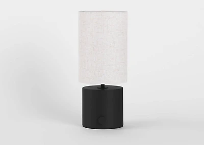 Zuma Portable LED Table Lamp Black