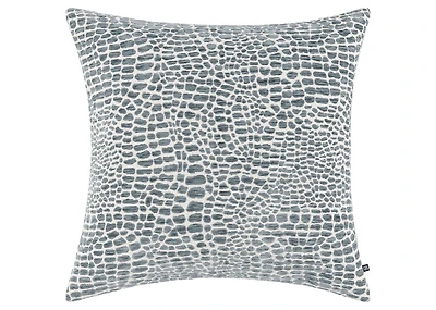Sasha Pillow 20x20 Light Grey/Sea Blue
