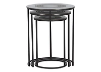 Modello Nesting Table Set -Charcoal