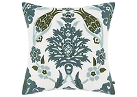 Manon Cotton Pillow 20x20 Iv/Blue/Pon