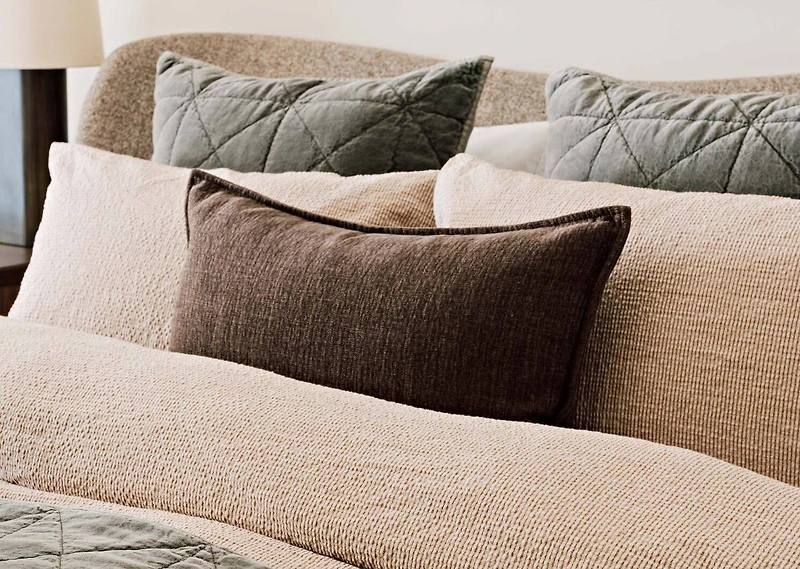 Layton Pillow 14x24 Brown