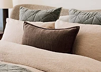 Layton Pillow 14x24 Brown