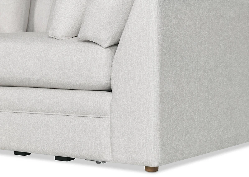 Antonio Sectional LCF -Sofie Pearl