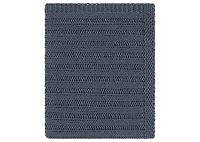 Emmons Cotton Throw Blue