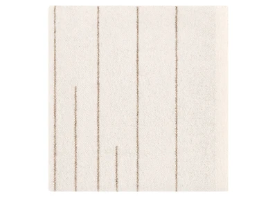 Sutton Stripe Throw Ivory/Savanna
