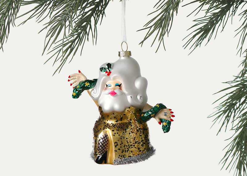 Slay Belle Ornament Gold