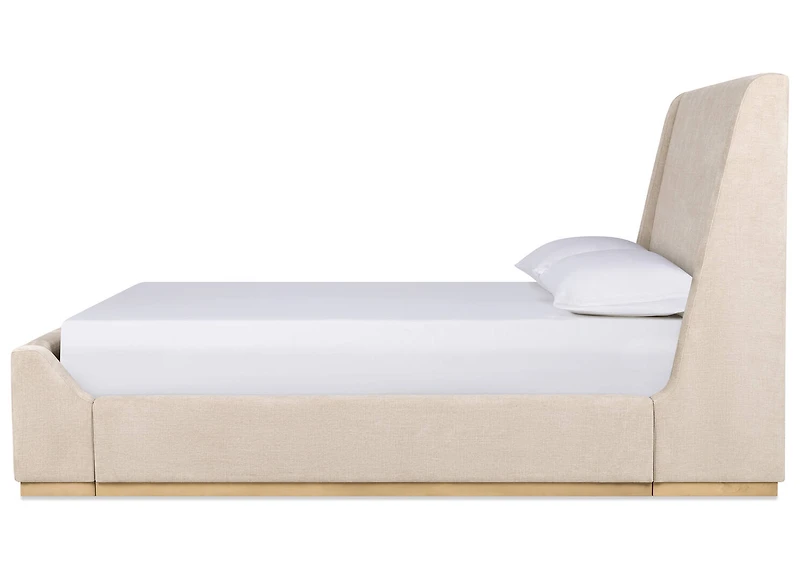 Lemieux Bed -Rayas Latte, QUEEN