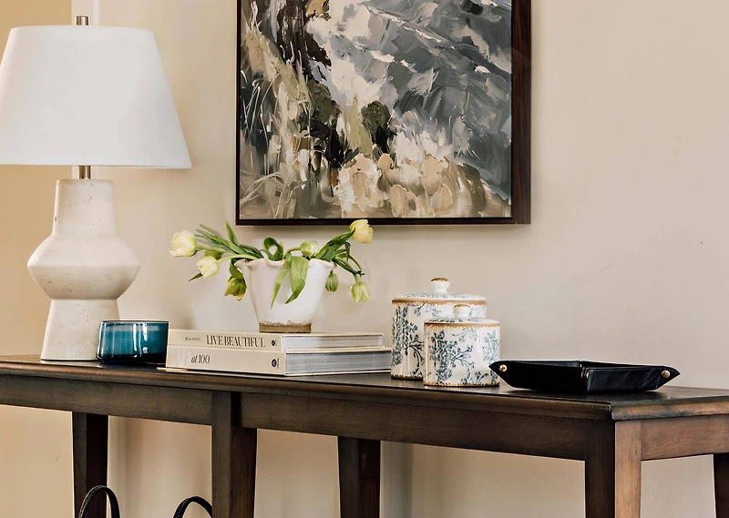 Tessa Trinket Tray Black