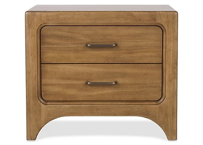 Wardel Nightstand -Theo Toffee