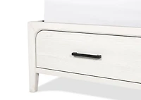 Marisol Storage Bed -Nevin Fog, QUEEN