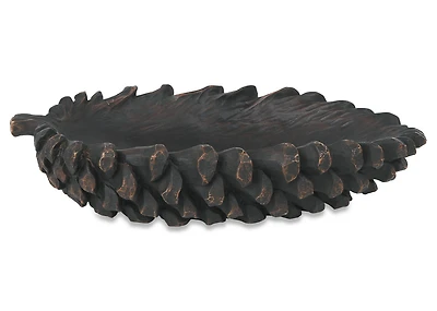 Rill Pinecone Decor Bowl