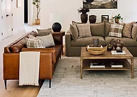Elliott Stripe Throw Savanna/Ivory