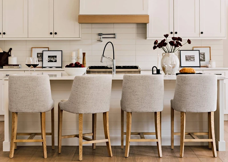 Fable Counter Stool -Warner Pebble