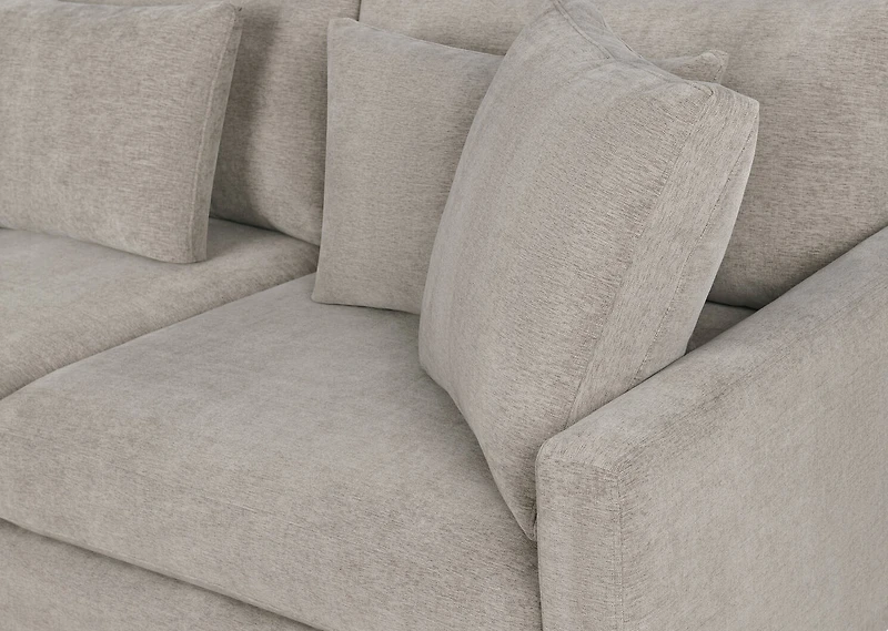 Nixon Sofa Chaise LCF -Serenity Brindle