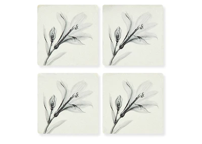 Floral Coaster Set