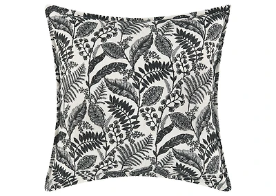 Avery Pillow 20x20 White/Black