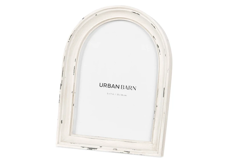 Letta Frame 5x7 Antique White