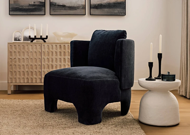 Oram Side Table -Plaster