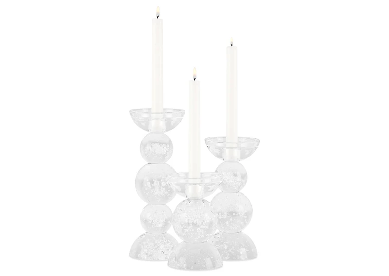 Maja Candle Holder Large Clear