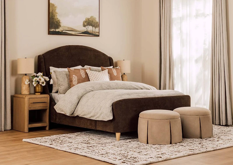 Hansel Rug 110x149 Ivory/Brown