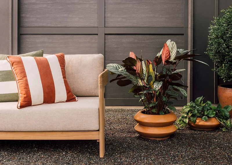 Adela Planter Small Caramel