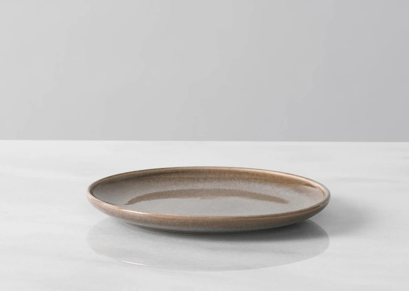 Tusket 16 piece Dish Set Brown