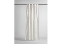Aelene Striped Curtain 96 Ivory/Blk