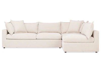 Eloise Sectional RCF -Nile Cream