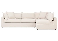 Eloise Sectional RCF -Nile Cream