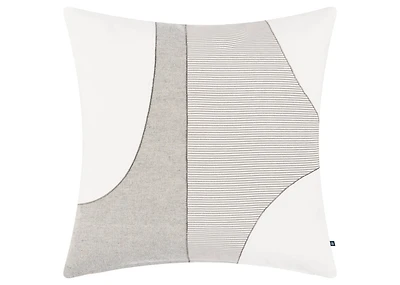 Lena Cotton Pillow 20x20 Iv/Dawn/Pebb