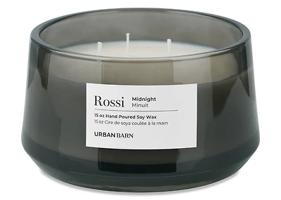 Rossi Candle Wide Grey
