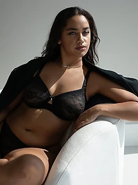 Smooth Lace Unlined Bra