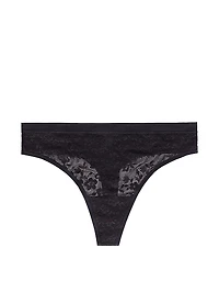 Smooth Lace High Cut Thong
