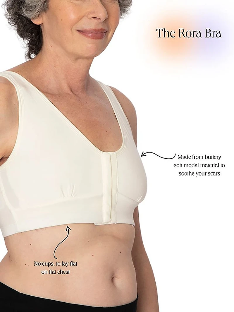 Rora Front-Close Mastectomy Bra