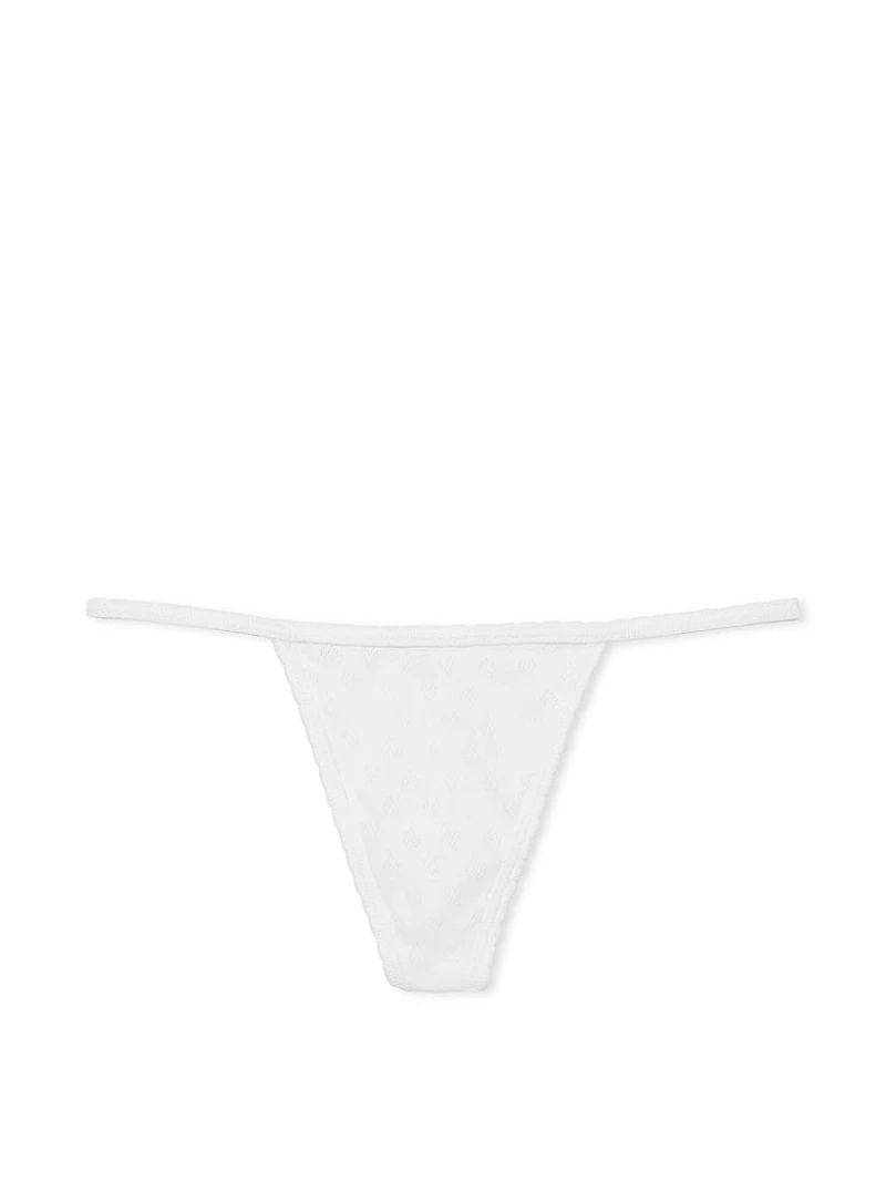 Cotton V-String Panty