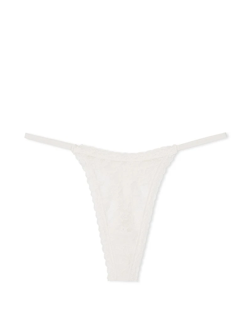 Lace String Thong Panty