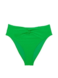 Mix & Match High-Waist Twist Cheeky Bikini Bottom