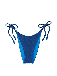 Shimmer Side-Tie Brazilian Bikini Bottom