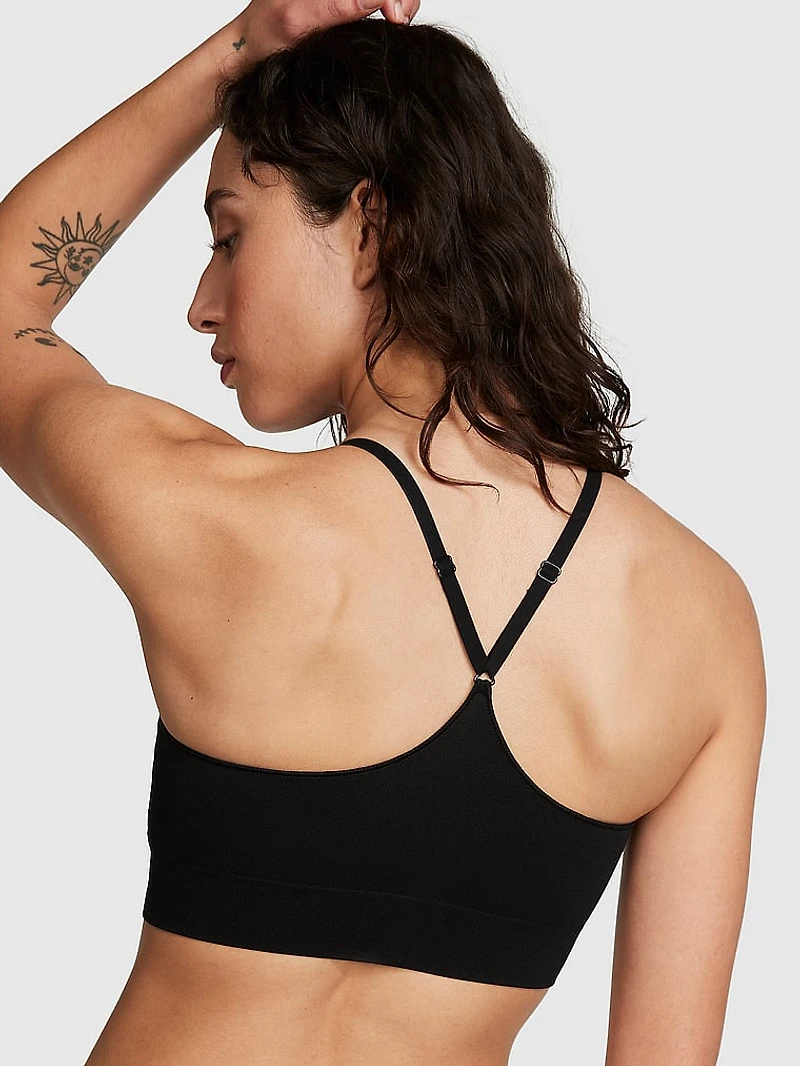 Seamless Scoop Racerback Sports Bra