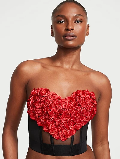 VS Archives Rosette Corset Top