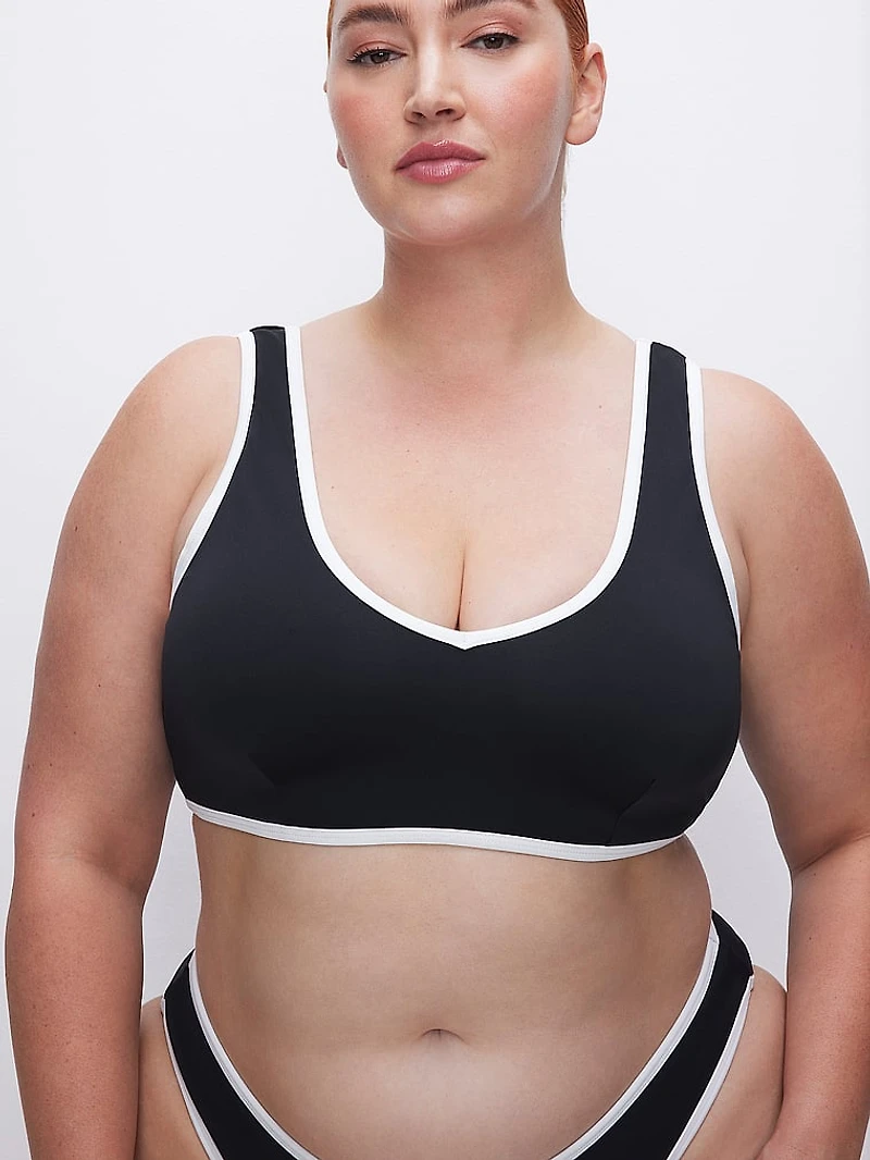 Varsity Support Bikini Top