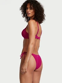 Shimmer Side-Tie Brazilian Bikini Bottom